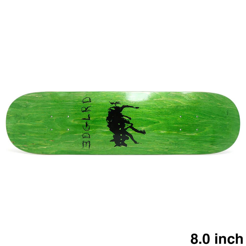 EDGLRD DECK エッジロード デッキ TEAM HELL HOUND GREEN 8.0