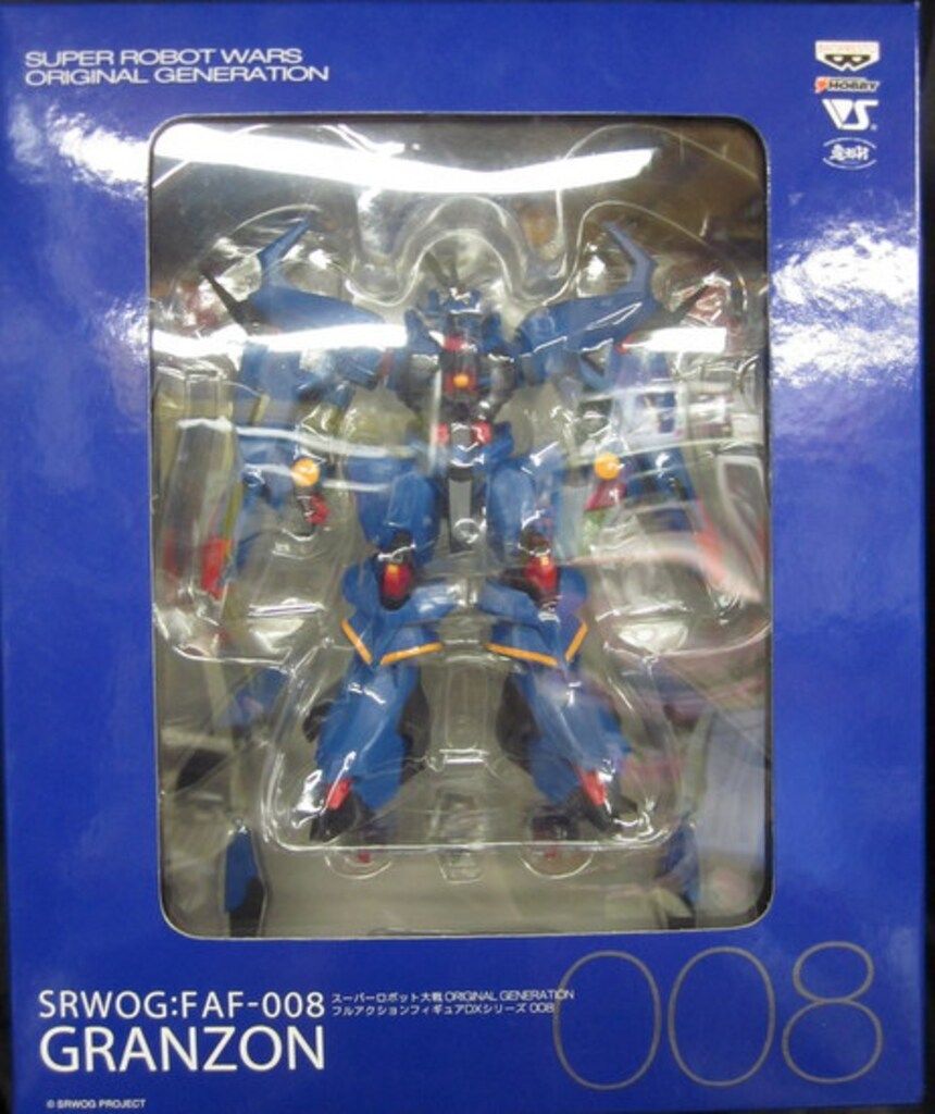 バンプレストSRWOG フルアクションフィギュア グランゾン/青箱8 ボークス ボークス/バンプレスト SRWOG/フルアクションフィギュアDX