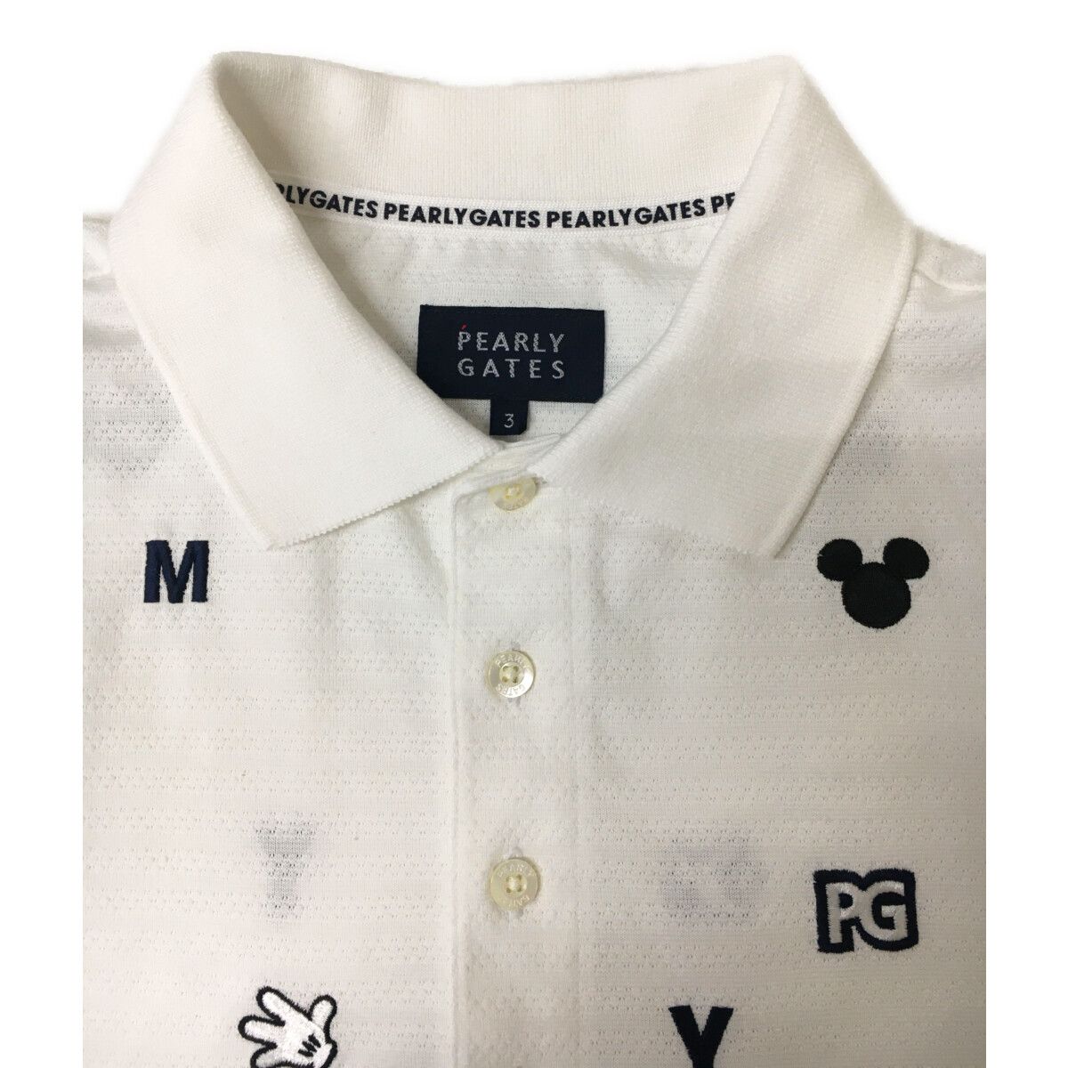 メンズ パーリーゲイツ PEARLY GATES 半袖ポロシャツ ファッション 3(S