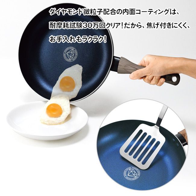 フライパン4点セット フライパン 22cm 24cm 26cm 玉子焼き器