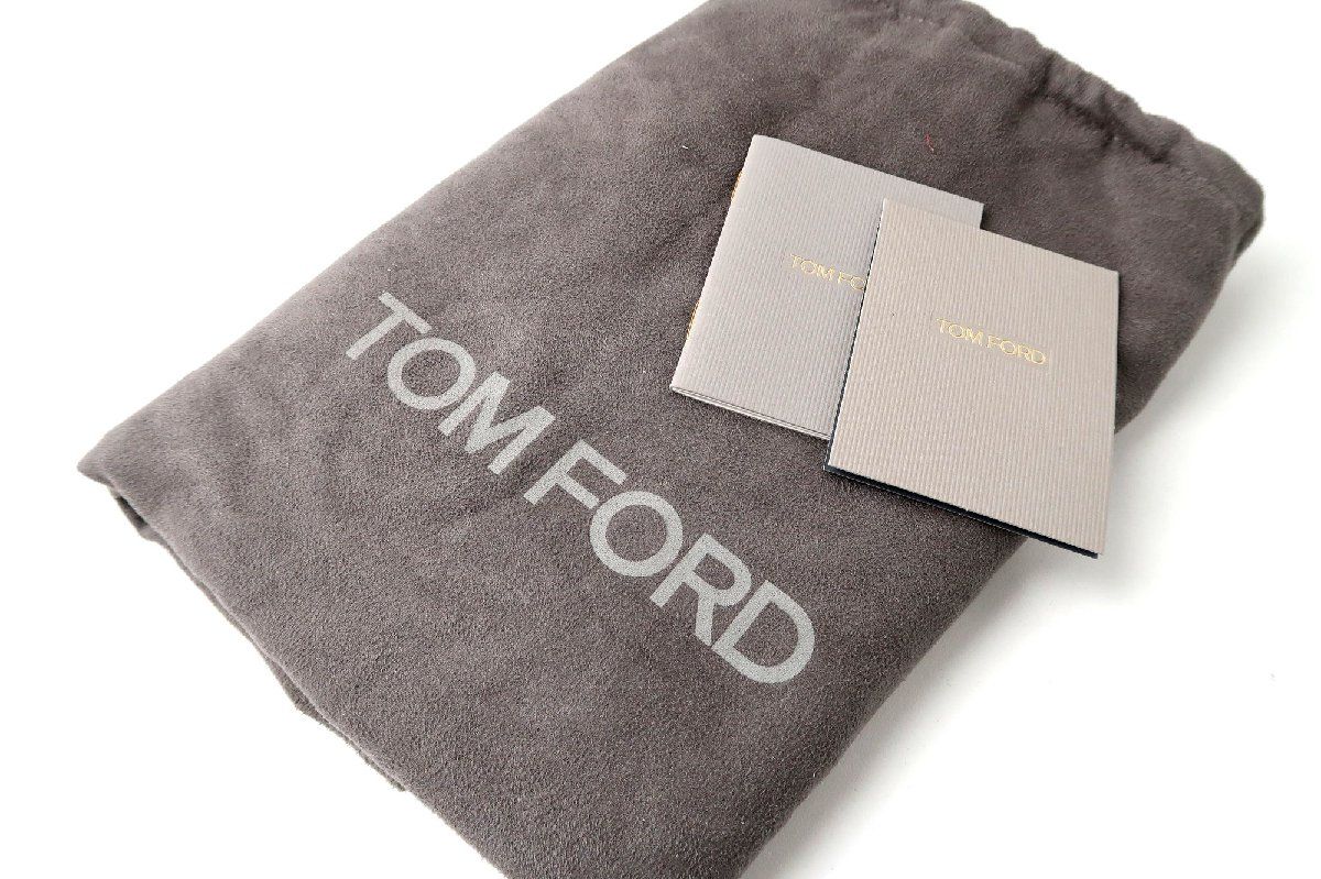 定価17万円位 未使用 超美品 TOM FORD(トムフォード) クラッチバッグ ダークチョコレート レザー メンズ バッグ - メルカリ