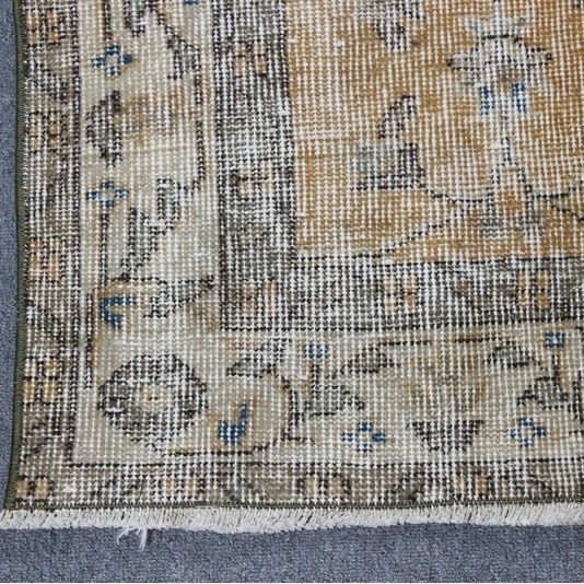 トルコ製 ヴィンテージ ラグ オリエンタルデザイン 113×195 cm M