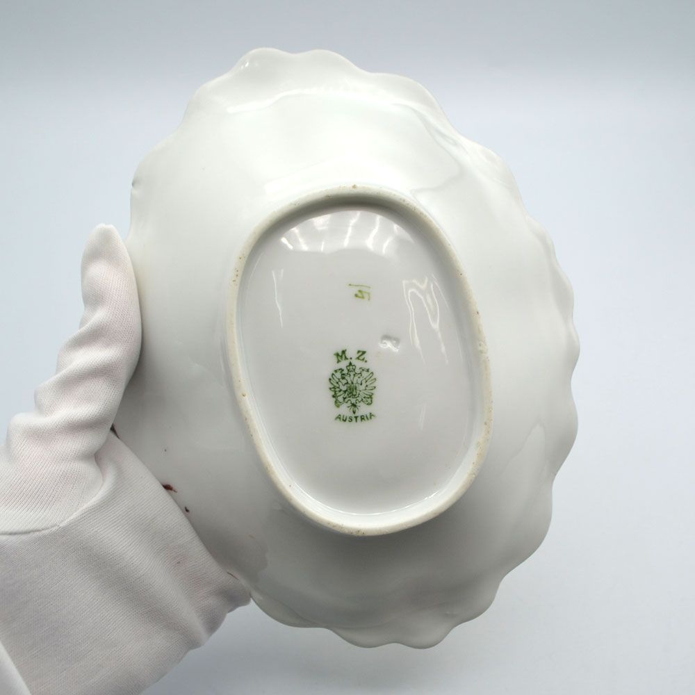 アンティーク 雑貨 小物入れ ボウル 金彩 一部ハンドペイント
