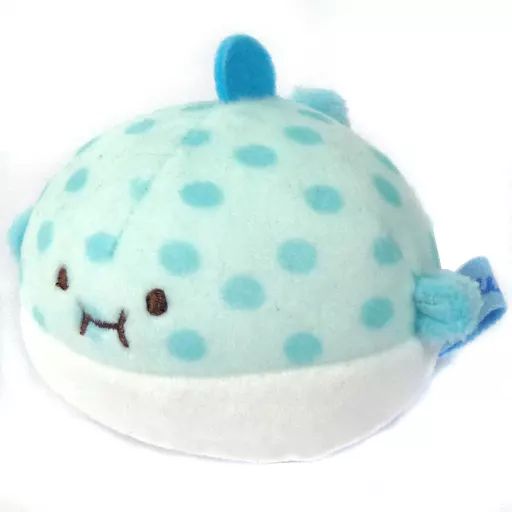 サンエックス - すみっコぐらし　すみっコとうみっコテーマ　はりせんぼん　てのりぬいぐるみ　限定品 San-X (5) すみっコぐらし ざっそうとようせいのお花畑テーマ て