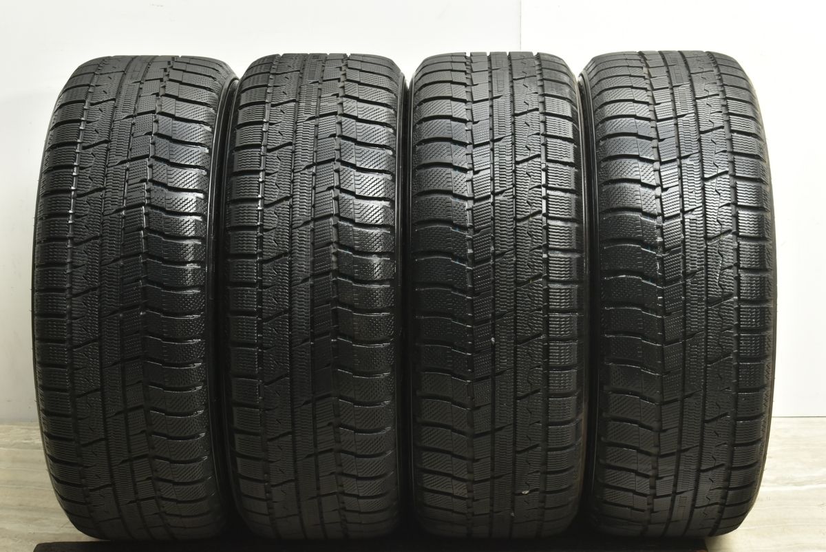 【バリ溝 美品】ロクサーニ 18in 7.5J +38 PCD114.3 トーヨー ウィンタートランパス TX 235/50R18 アルファード オデッセイ ヴェゼル