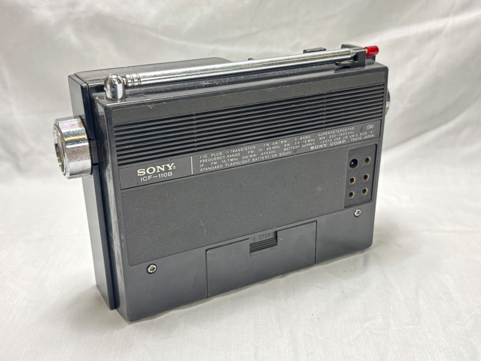 SONY ソニー ICF-110B 3バンドラジオ ICF-110 - AM⁄FM⁄短波ラジオ 3