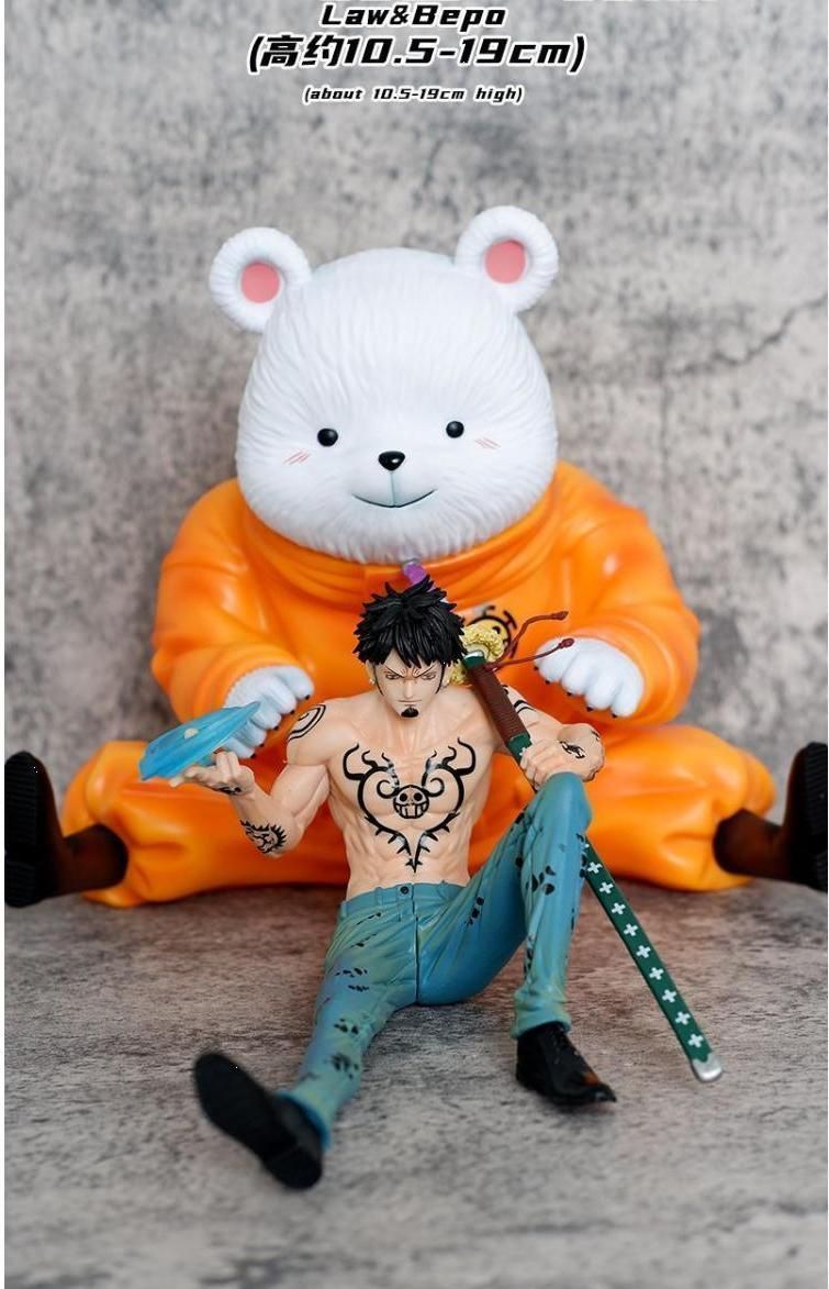 ワンピース フィギュア ハート海賊団 ロー ベポ等 全9人セット ワンピース ハートの海賊団 フィギュア ベポ ロー 二体セット