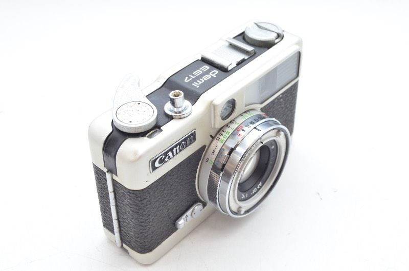 フィルムカメラ Canon demi EE17 30mm f1.7 送料無料】 キヤノン Canon デミ EE17 ハーフサイズ フィルム