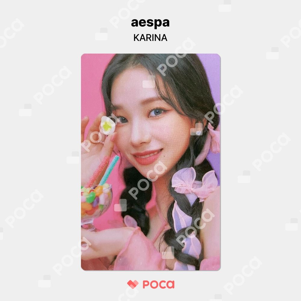 aespa カリナ トレカ Oh! Caendy Pocket Part.1 CANDY 公式 トレカ
