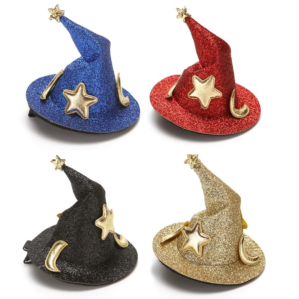 【新着商品】ハロウィン限定デザイン (1セット4色入) 4個入 ヘアピン 髪飾り ハロウィン仮装 MinniLove