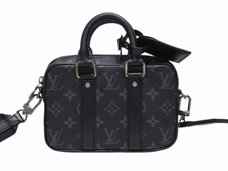 LOUIS VUITTON ルイヴィトン ナノ PDV 2WAY ショルダーバッグ ハンドバッグ M82770 モノグラムエクリプスキャンバス 4b008331