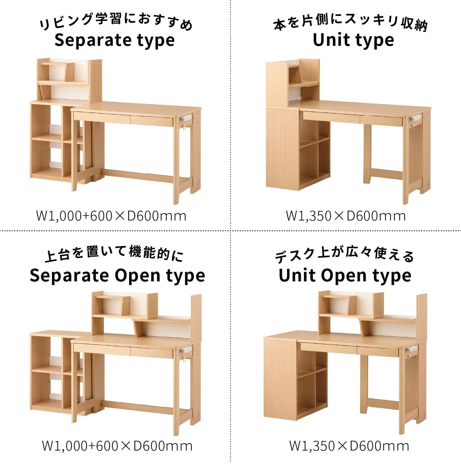  ウォルナット色 ワゴン 学習机 ミニマル 勉強机 minimal 学習デスク KOIZUMI コイズミ MDW-154 WT その他 ベビー家具 寝具