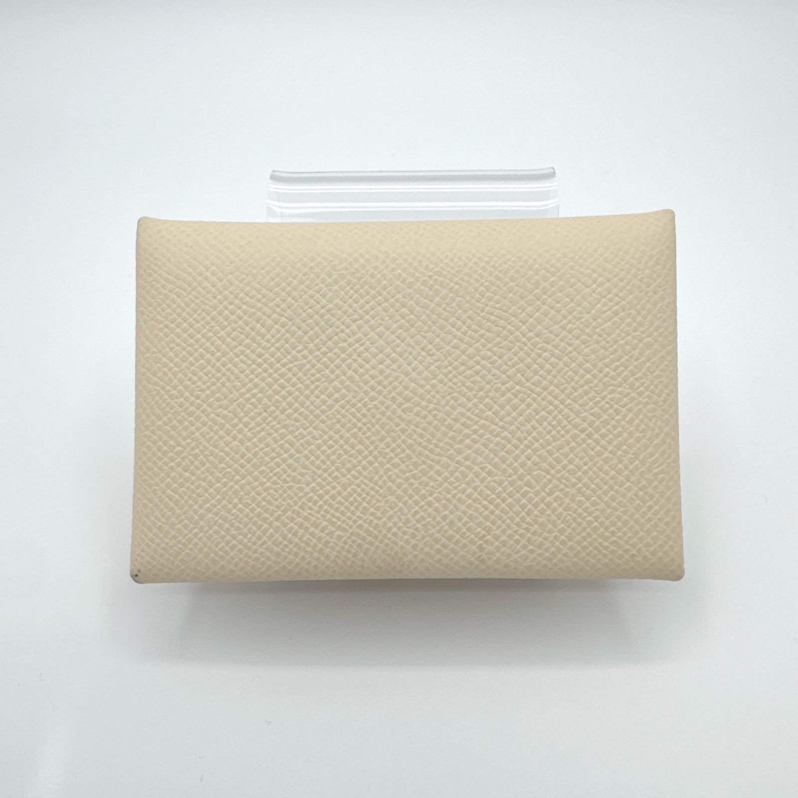 未使用品】エルメス HERMES カードケース カルヴィ クレ ヴォー 