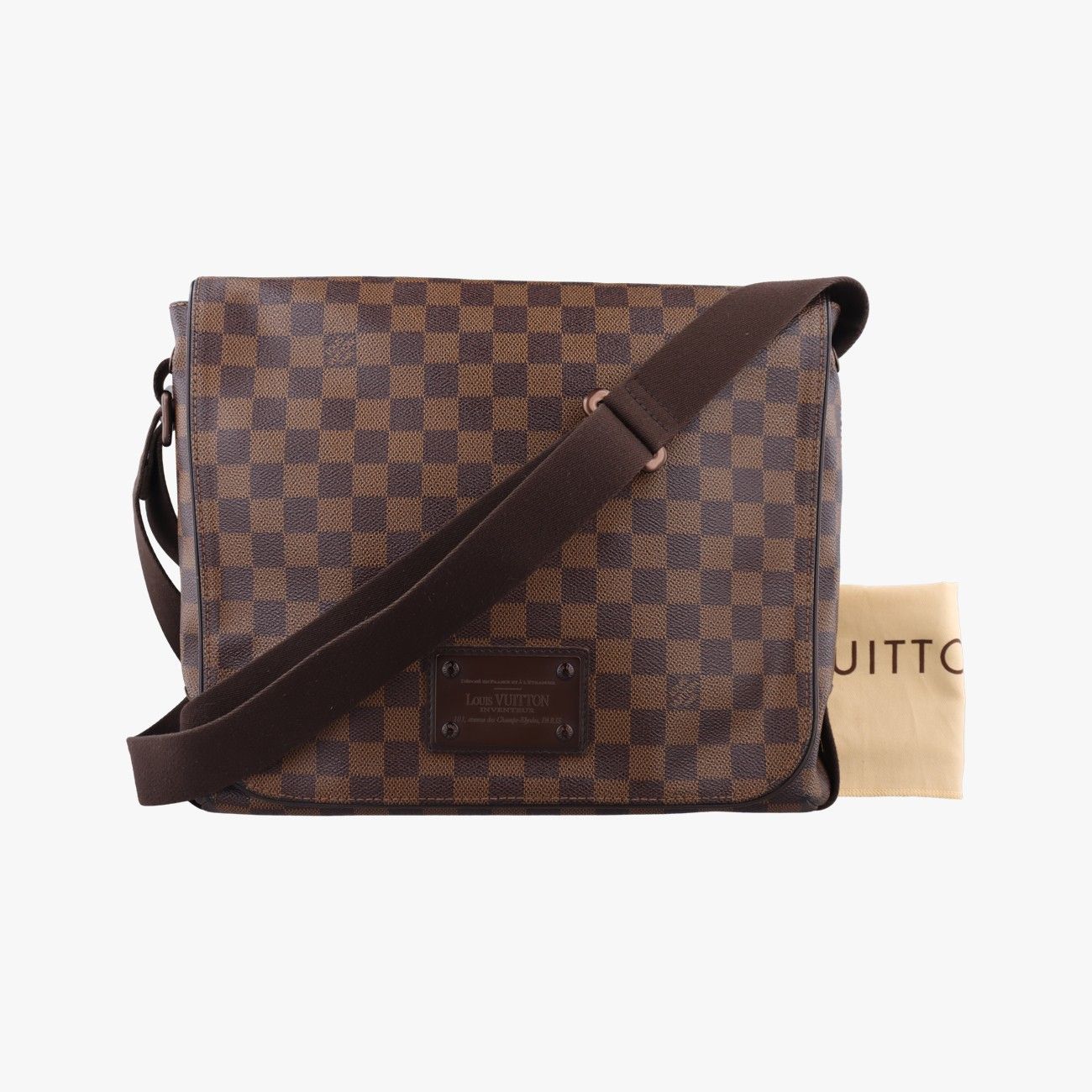 ルイヴィトンLouis VuittonブルックリンMMエベーヌダミエキャンバスN51211CA 4140