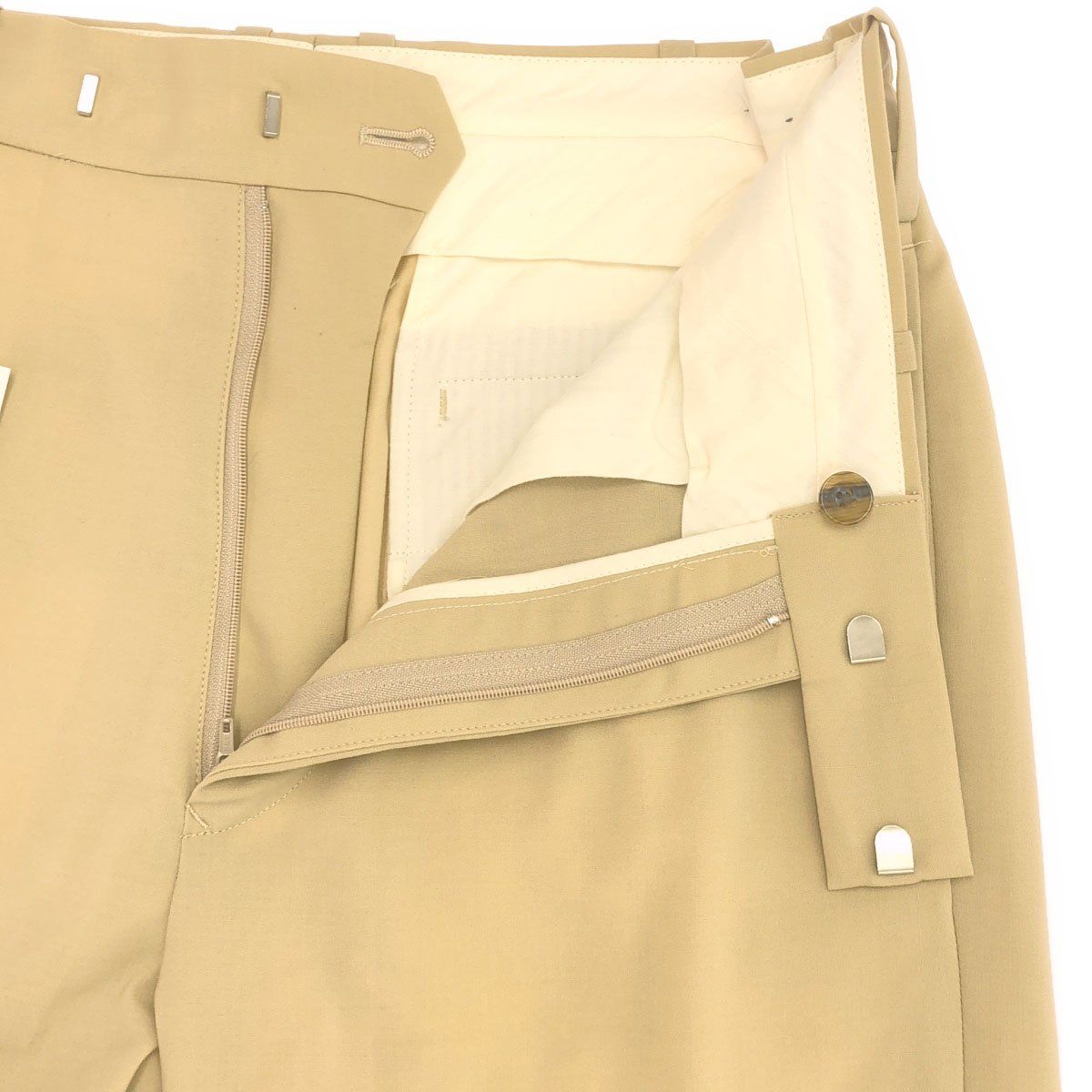 YOKE ヨーク 20SS BACK SLIT STRAIGHT PANTSバックスリット