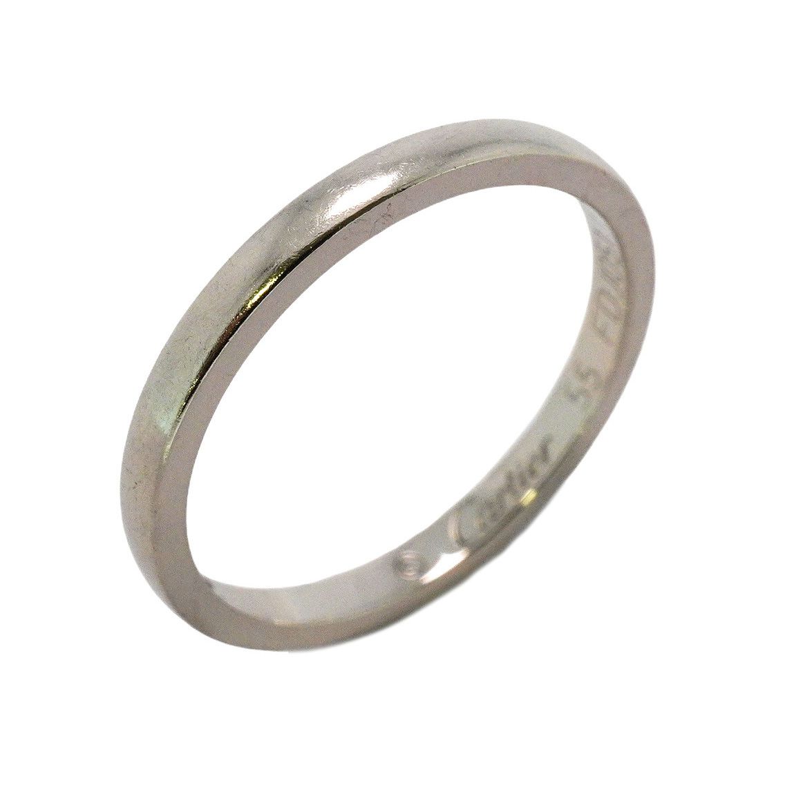 【5jbb0108】カルティエ リング ウェディング Pt950 プラチナ ＃55【中古】メンズ
