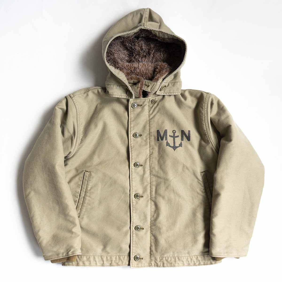 ヒューストン/フランス海軍N-1デッキジャケット Special】French Navy