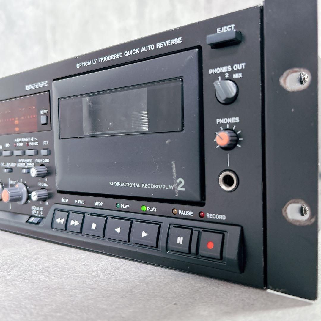 X858 TASCAM タスカム 302MKⅡ ダブルカセットデッキ - メルカリ