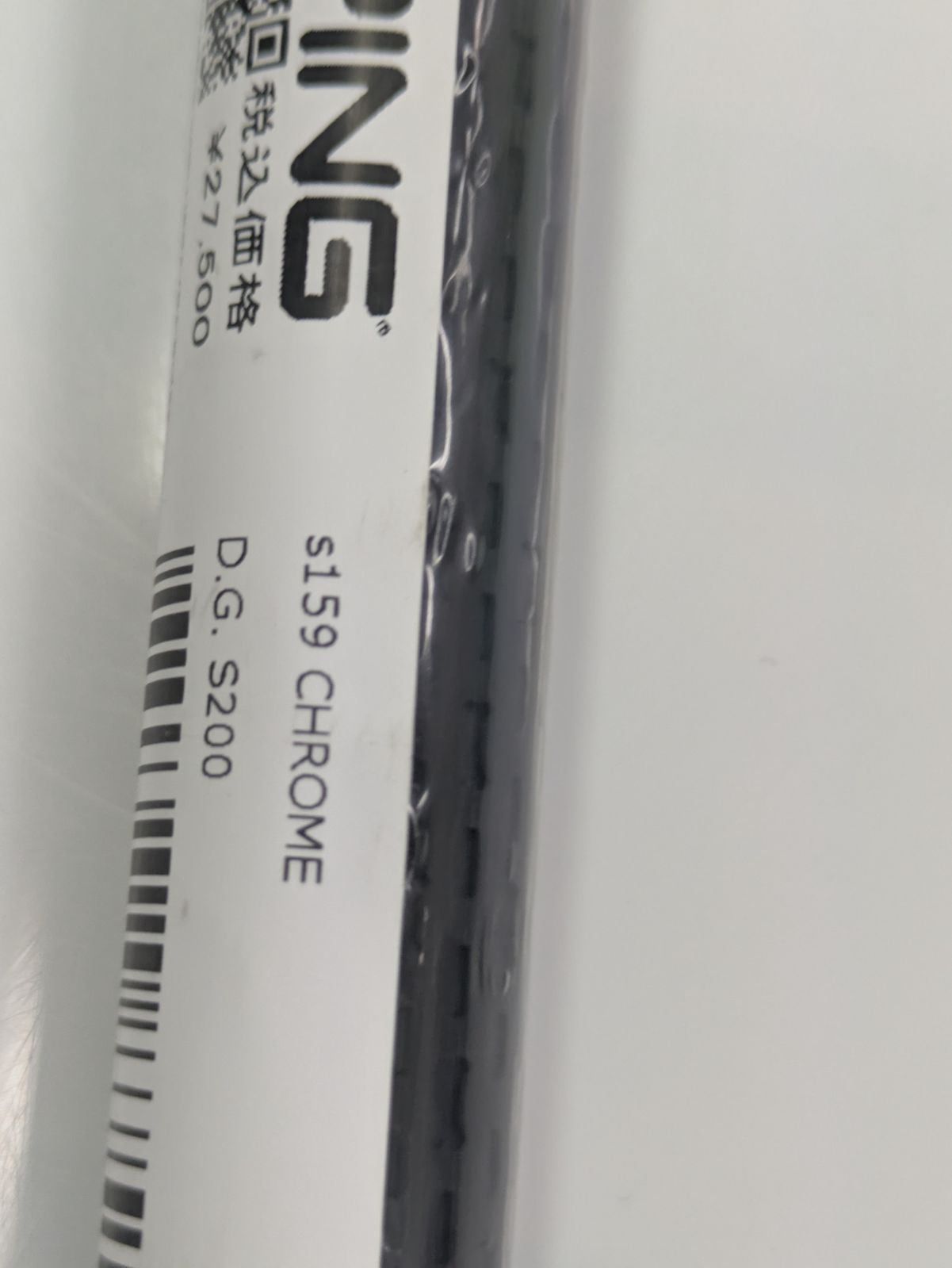 Wg (新品未使用品）ピン PING s159 58°/w14 ウェッジ メンズ クローム