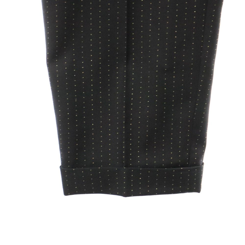 WACKO MARIA (ワコマリア) ×DORMEUIL ラメストライプウールスラックス