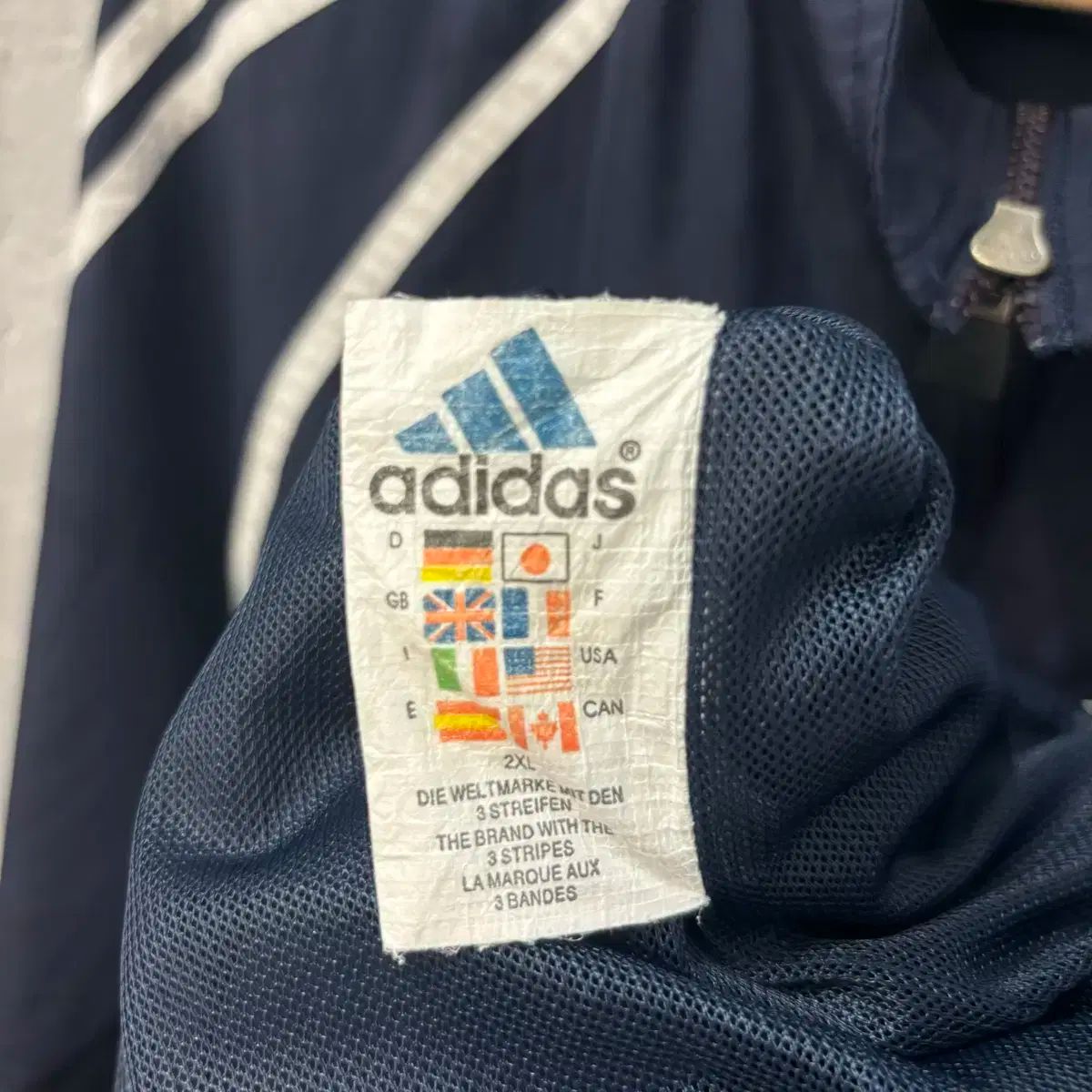 90s adidas(アディダス) オールドスクール ネイビー オーバー