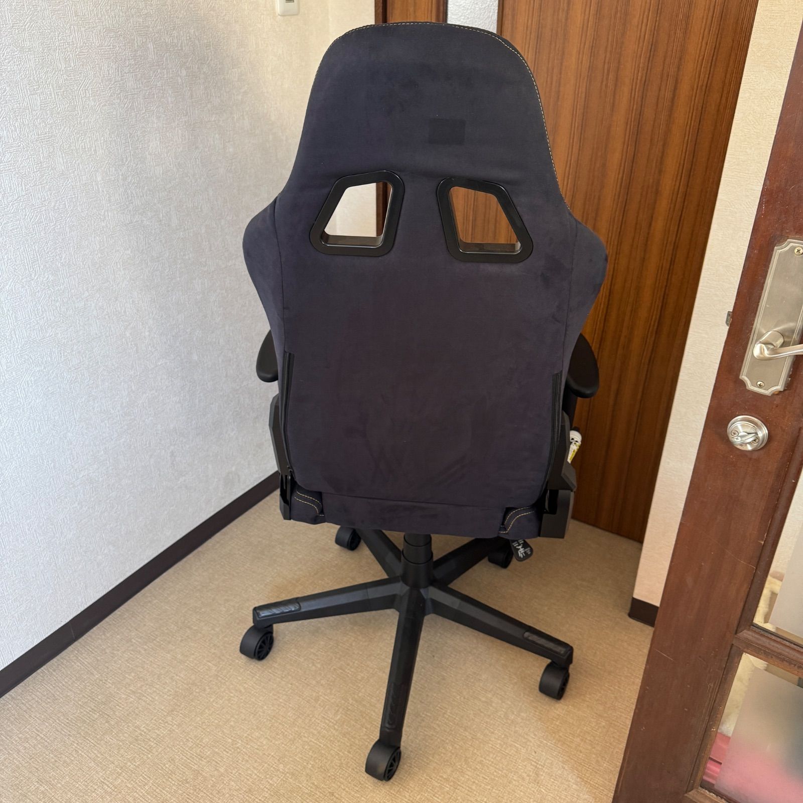 Dowinx ゲーミングチェア ファブリック 通気性 170°リクライニング オットマン付き ロッキング オフィスチェア パソコンチェア デスクチェア ゲーム用チェア ヘッドレスト ランバーサポート ソファーの座り心地 腰が疲れない イス 人間工学 椅子 MARWIL-DEMENAGEMENTS_CH