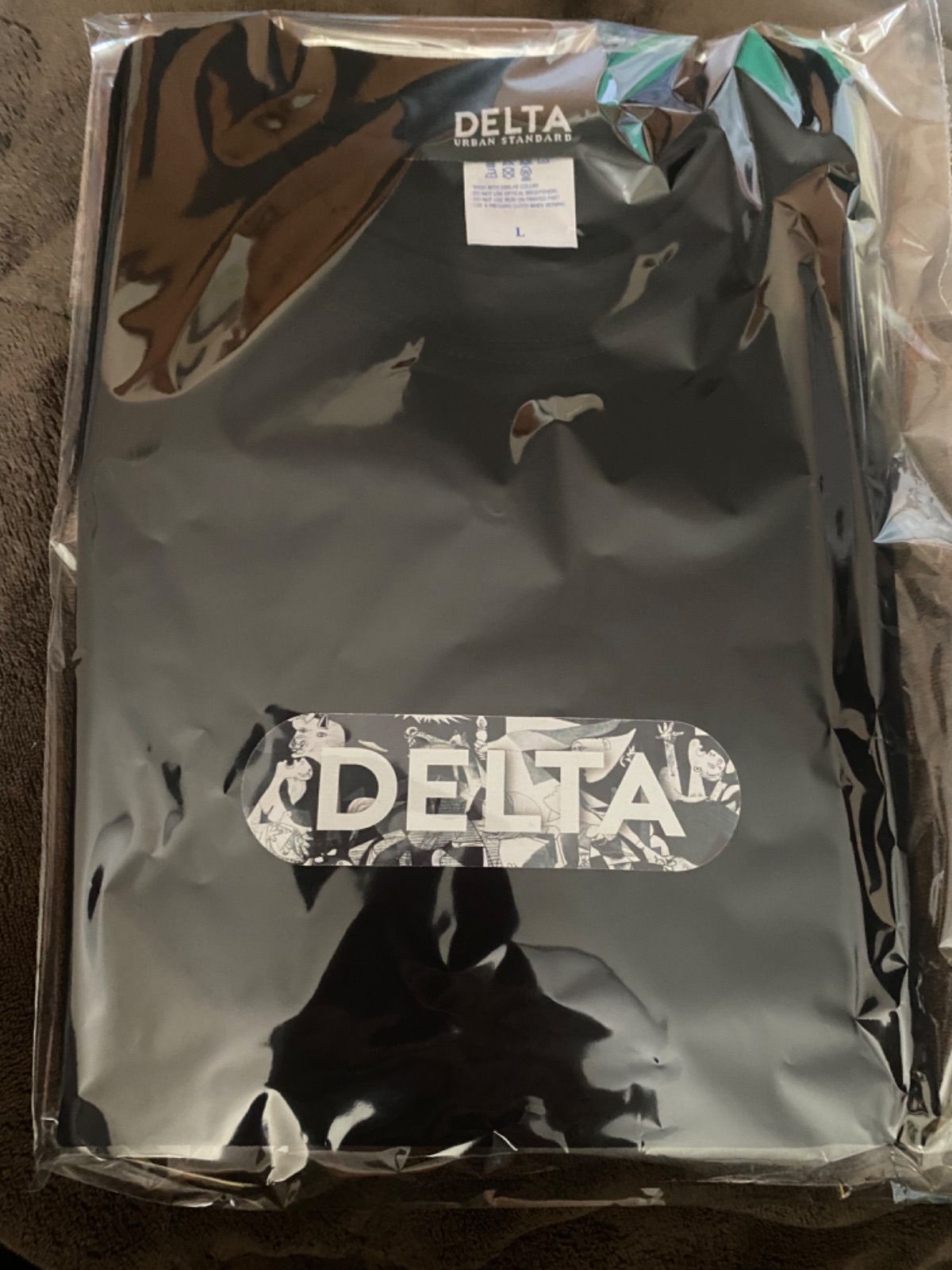 DELTA☆DECK LOGO T-SHIRT GUERNICA BLACK☆ - ストリートカルチャー