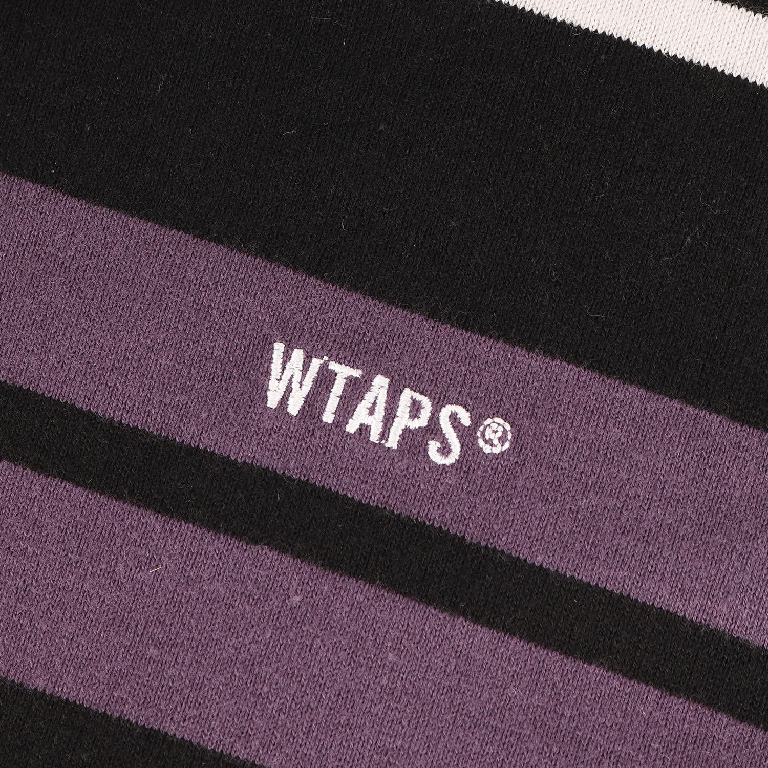 WTAPS JAM LS TEE 長袖Tシャツ PURPLE 04 XL WTAPS ダブルタップス Tシャツ パープル ブラック サイズ:S
