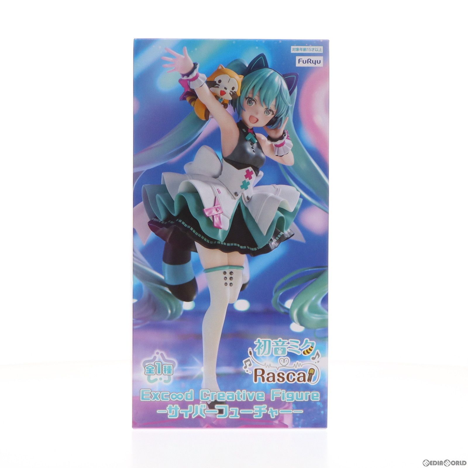 初音ミク&ラスカル 初音ミク×ラスカル Exc∞d Creative Figure