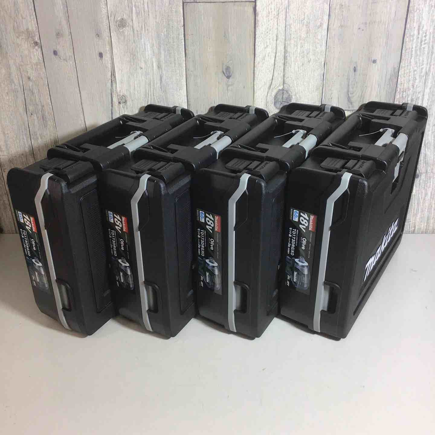 マキタ makita コードレス インパクトドライバー TD173DRGXO 4台 インパクト オリーブ 純正 純正品 戸田店