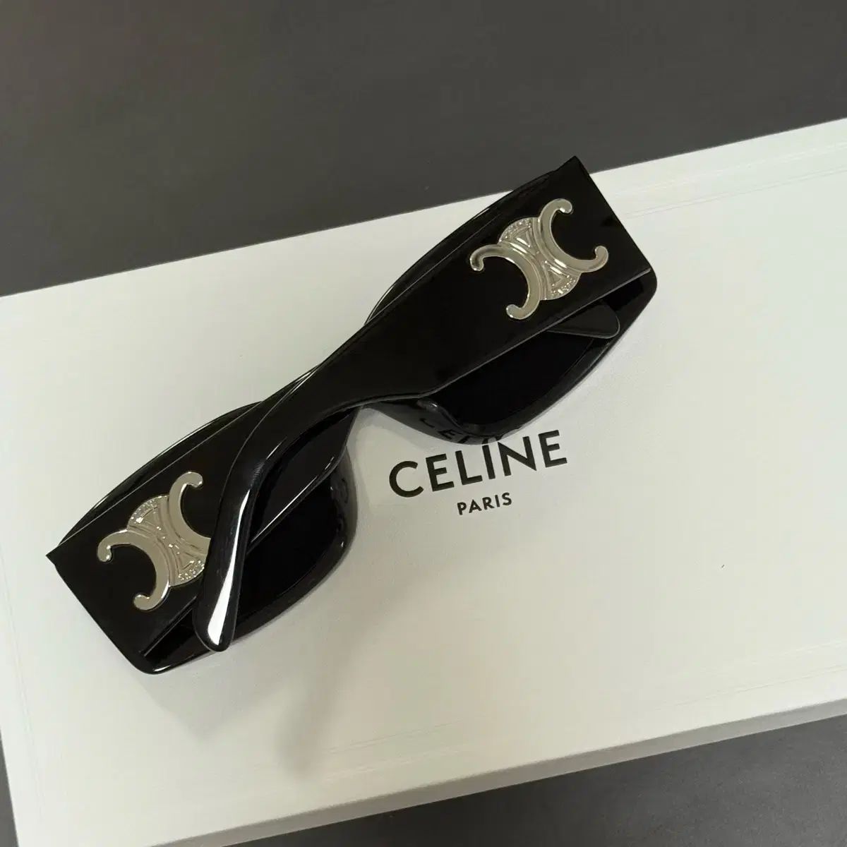 W ） Celine(セリーヌ) アセテート トリオンフ XL 01 サングラス