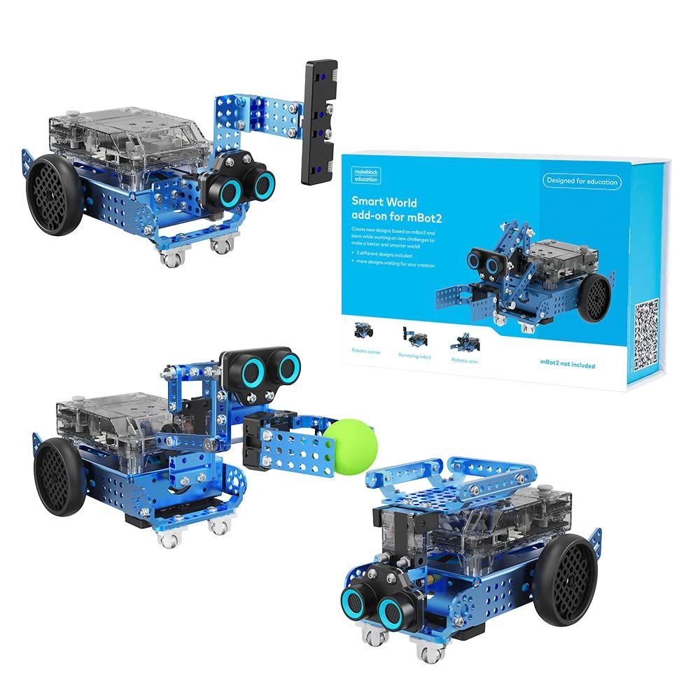 Smart World mBot2 3-in-1 アドオン パック mBot2 Makeblock プログラミング ロボット用 mBot2 必要