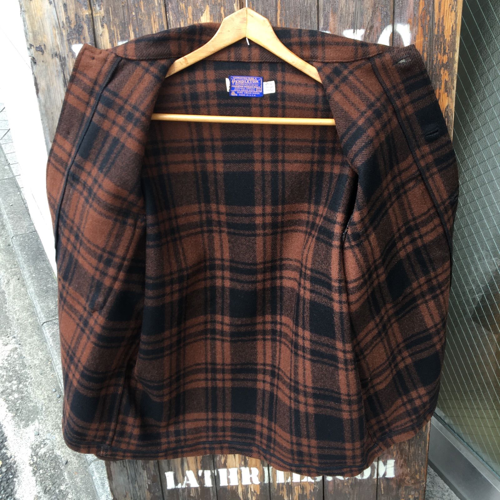 70s Vintage Pendleton ビンテージ ペンドルトン チェック マッキーノ