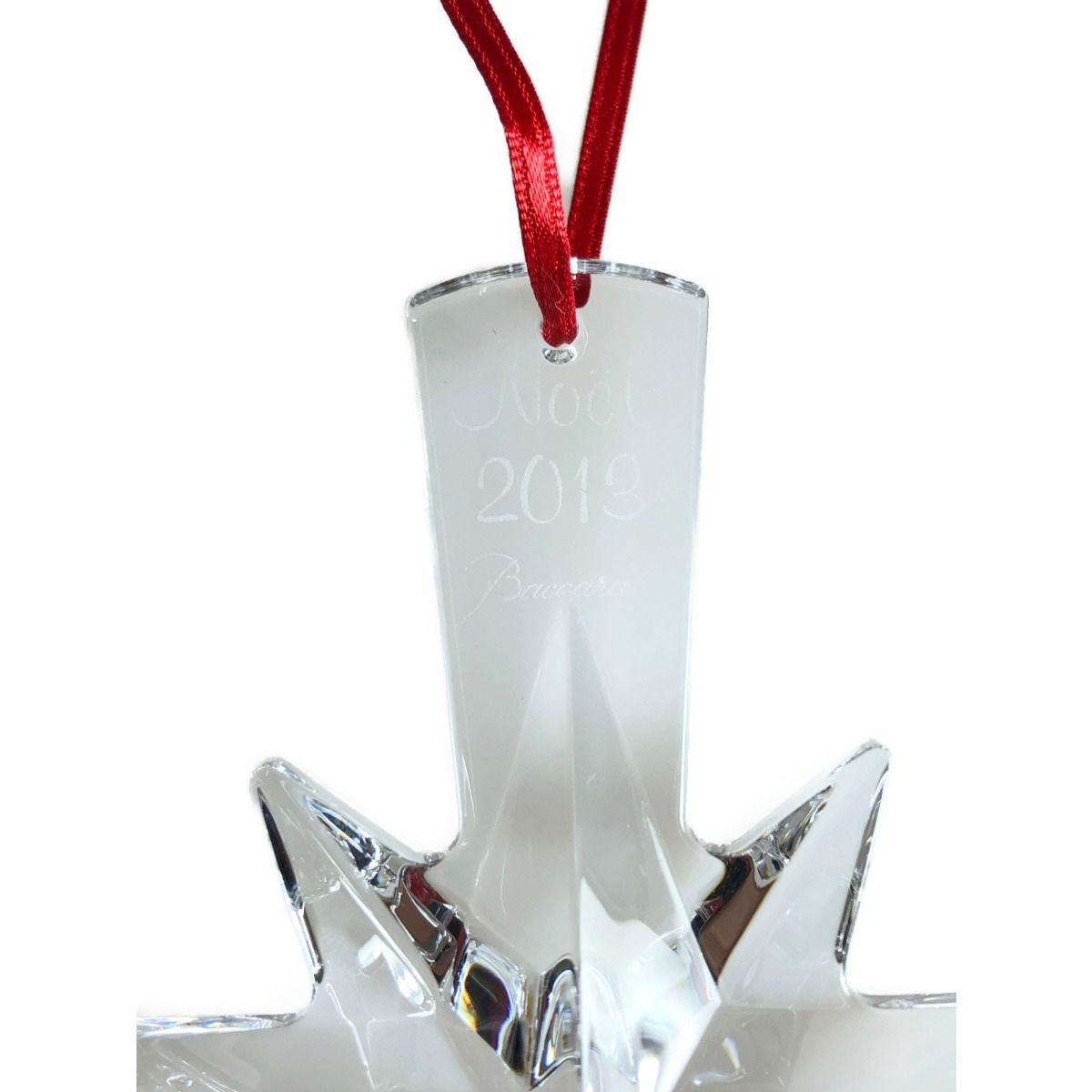 バカラ クリスマス オーナメント2013 バカラ クリスマスツリーオーナメント2013年 noel スター ピン