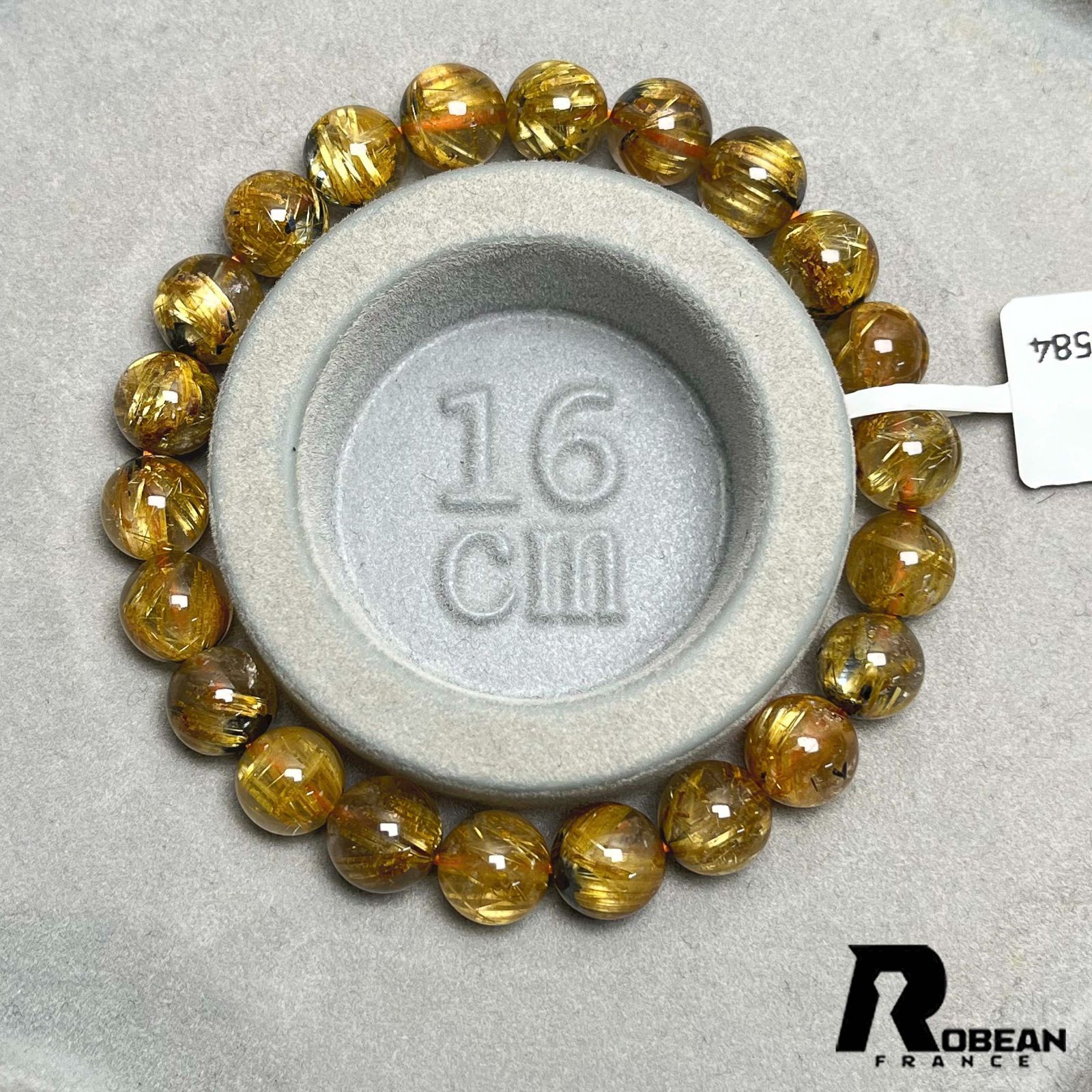 高級 EU製 定価22万円☆ROBEAN・太陽花タイチンルチル☆黄金針
