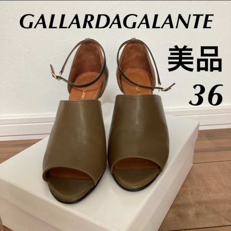 美品 GALLARDAGALANTE ガリャルダガランテ サンダル パンプス靴/シューズ
