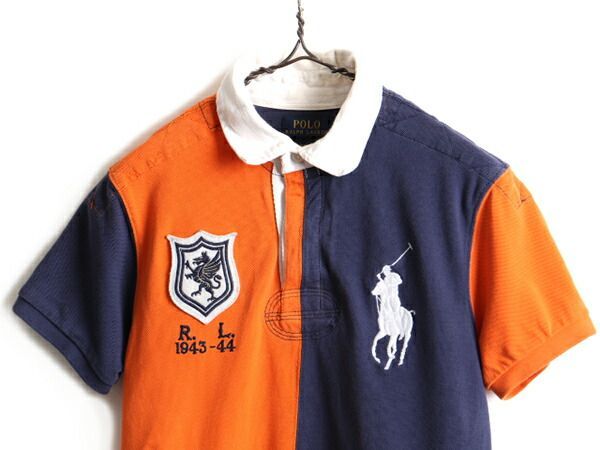 ビッグポニー 希少サイズ S □ POLO ポロ ラルフローレン 鹿の子 半袖 