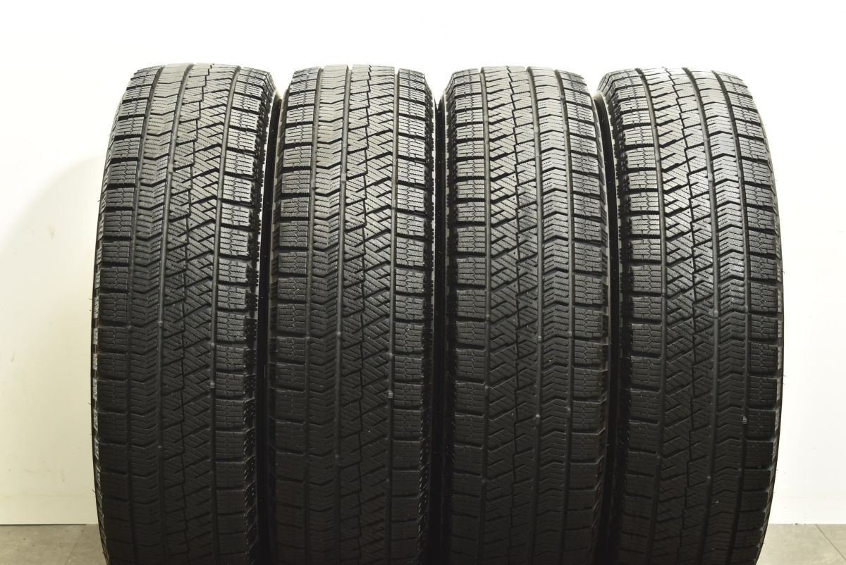 以降発送 バリ溝 バルミナ 14in 4.5J 45 PCD100 ブリヂストン ブリザック VRX2 165 65R14 タンク ルーミー パッソ ソリオ トール ブーン Web限定販売。