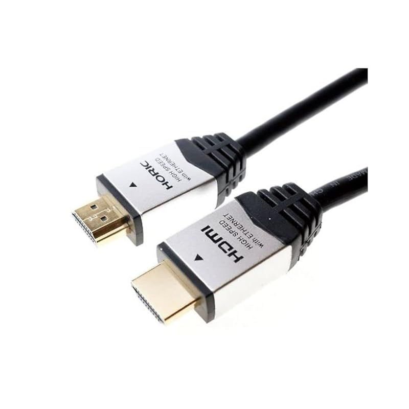 ホーリック HDMIケーブル 10m シルバー HDM100-904SV 1