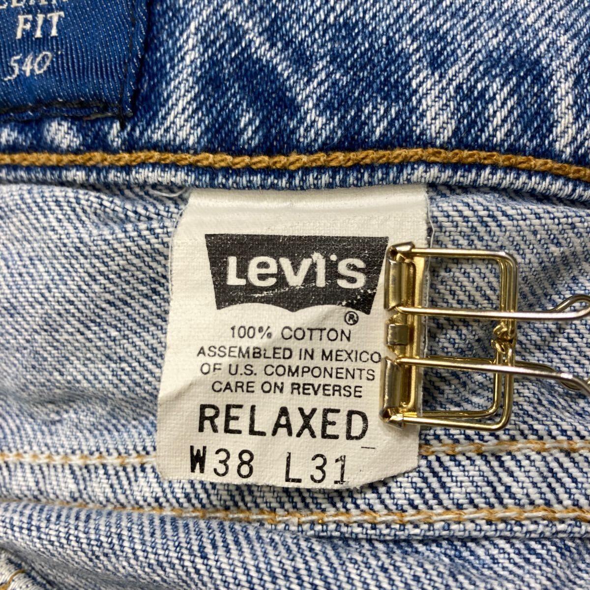 Levi's デニムジャケット 5XL ライトブルー　メキシコ製 90s Levi's デニムジャケット 5XL ライトブルー メキシコ製 90s