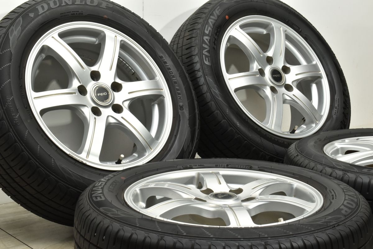 製 バリ溝 タイヤのみ販売 FEID 16in ダンロップ エナセーブ EC204 215 60R16 クラウン マークX オデッセイ ヴェゼル CX-3