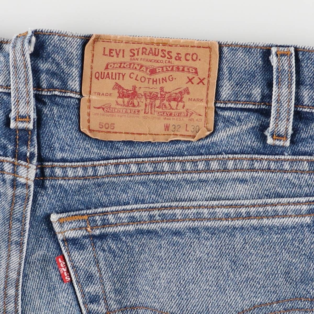 古着 90年代 リーバイス Levi's 505-0216 テーパードデニム