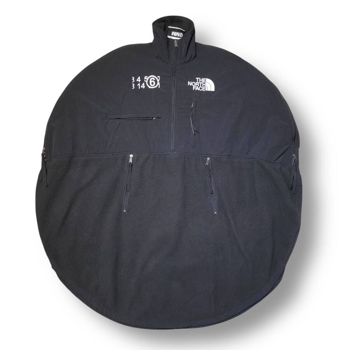 20AW MM6 × THE NORTH FACE サークルデナリドレスコート その他コート S ブラック S62CT0106 エムエムシックス ザ ノースフェイス