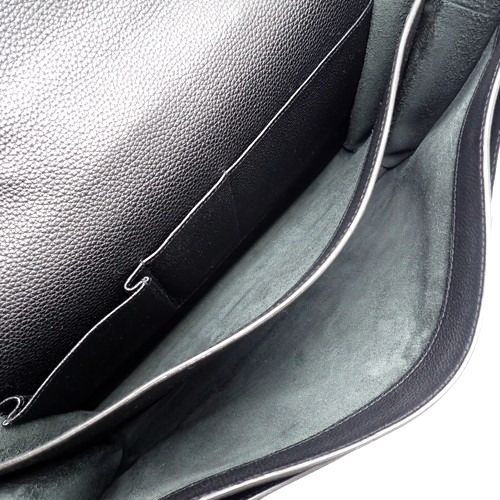 HERMES(エルメス) サックアデペッシュ38 ブラック黒 トゴ パラジウム