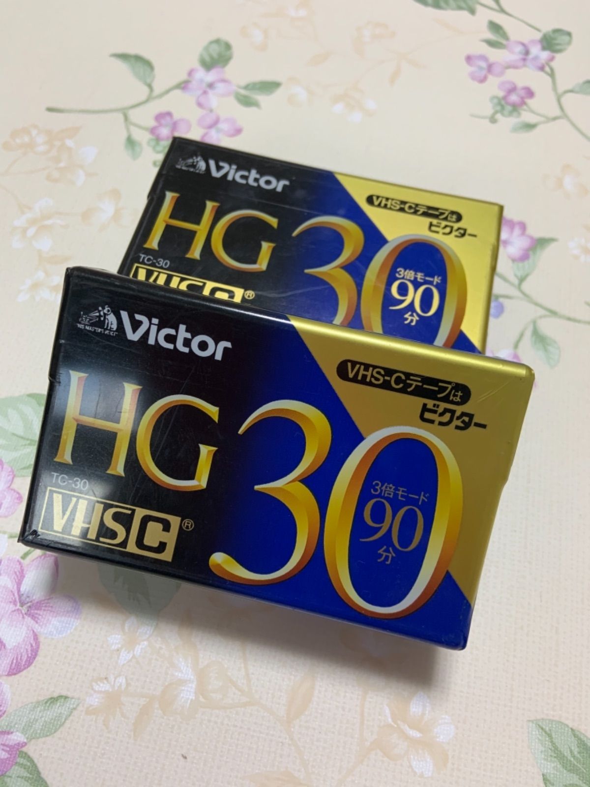 VHScテープ 2ヶセット - ビデオカメラ