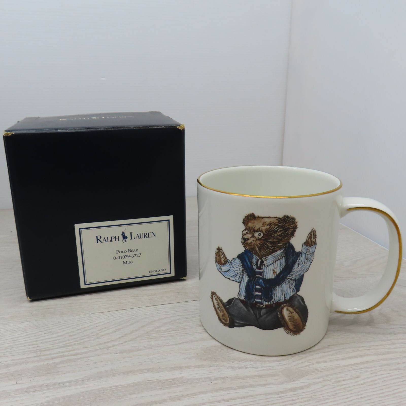 未使用品】RALPH LAUREN × WEDGWOOD ポロベア マグカップ (B10-44) - メルカリ