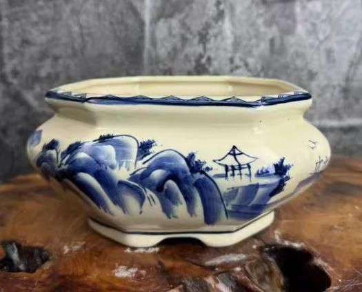 真葛窯 二代 宮川香山(作) 青磁釉 獅子置物 共箱 | 古美術ささき