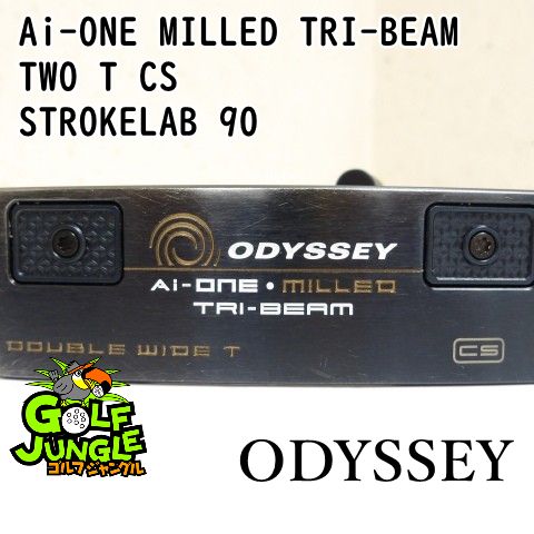 パター オデッセイ Ai-ONE MILLED TRI-BEAM TWO T CS STROKELAB 90 3 パター スチールシャフト おすすめ メンズ 右 9929