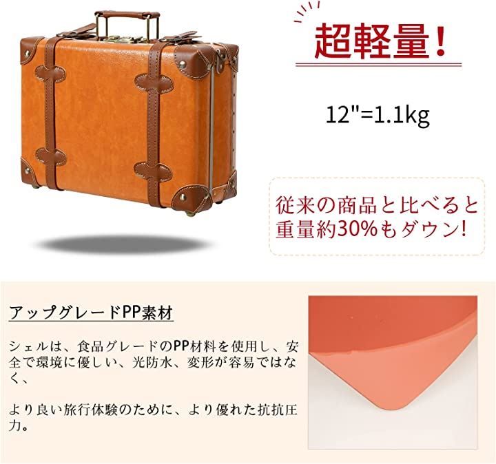 スーツケース ショルダーストラップ付き