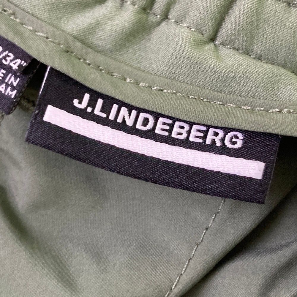 サイズ：29 J.LINDEBERG ジェイリンドバーグ 071-74313 ストレッチパンツ サイドライン  カーキ系 [240101418536] ゴルフウェア メンズ ストスト サイズ：29 J.LINDEBERG ジェイリンドバーグ 071-74313
